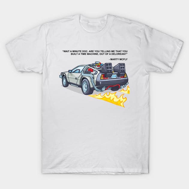 Wait a minute doc T-Shirt by Abiarsa